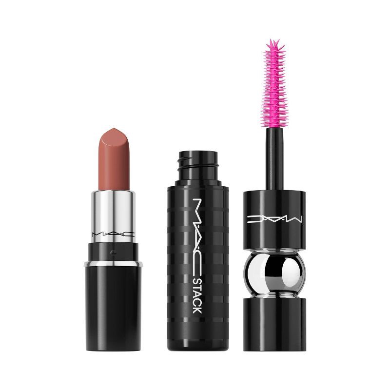 slide 1 of 4, MAC Gold Tier Mini Lip + Lash Duo Gift Set - 0.16oz/2pc - Ulta Beauty, 0.16 oz, 2 ct