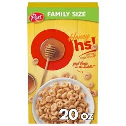 Post Honey Oh's Breakfast Cereal - 20oz