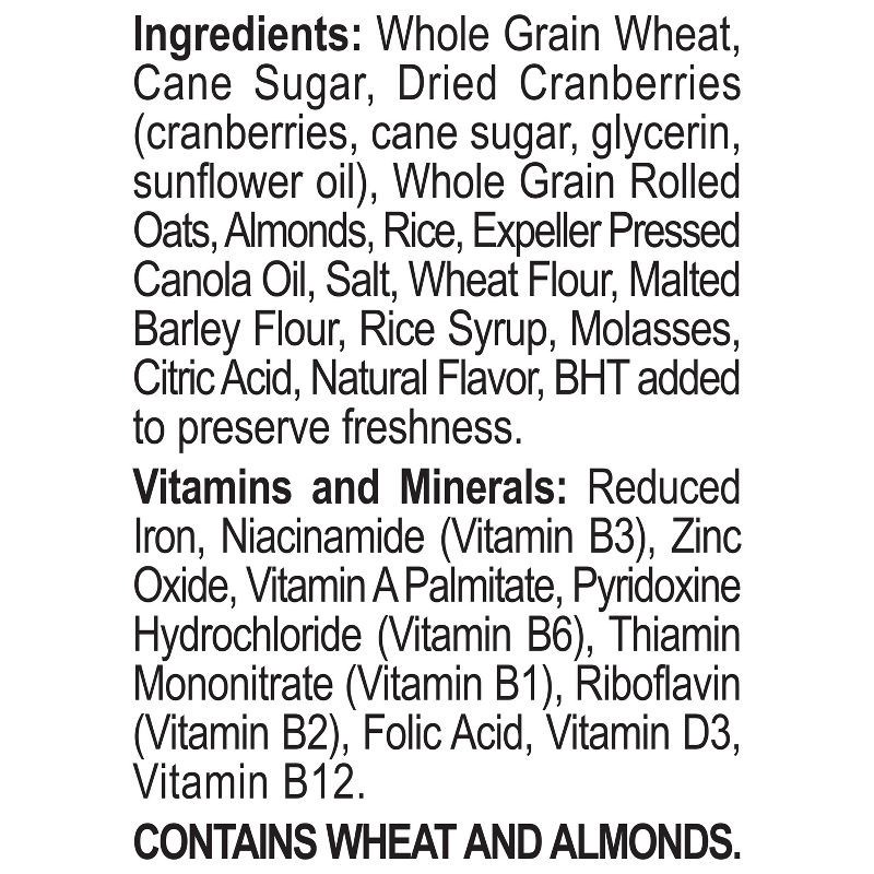 slide 6 of 8, Post Great Grains Cranberry Almond Crunch Breakfast Cereal - 17oz, 17 oz