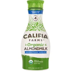 Califia Farms Organic Vanilla Almond Milk - 48 fl oz