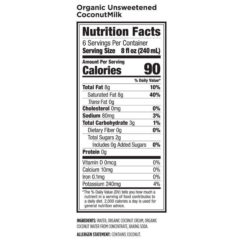 slide 2 of 9, Califia Farms Organic Coconut Milk - 48 fl oz, 48 fl oz