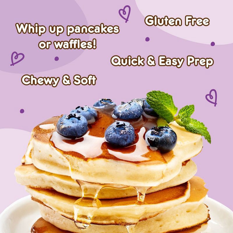 slide 3 of 7, A-Sha Foods USA A-Sha x Hello Kitty Mochi Pancake Mix Ube - 16oz, 16 oz