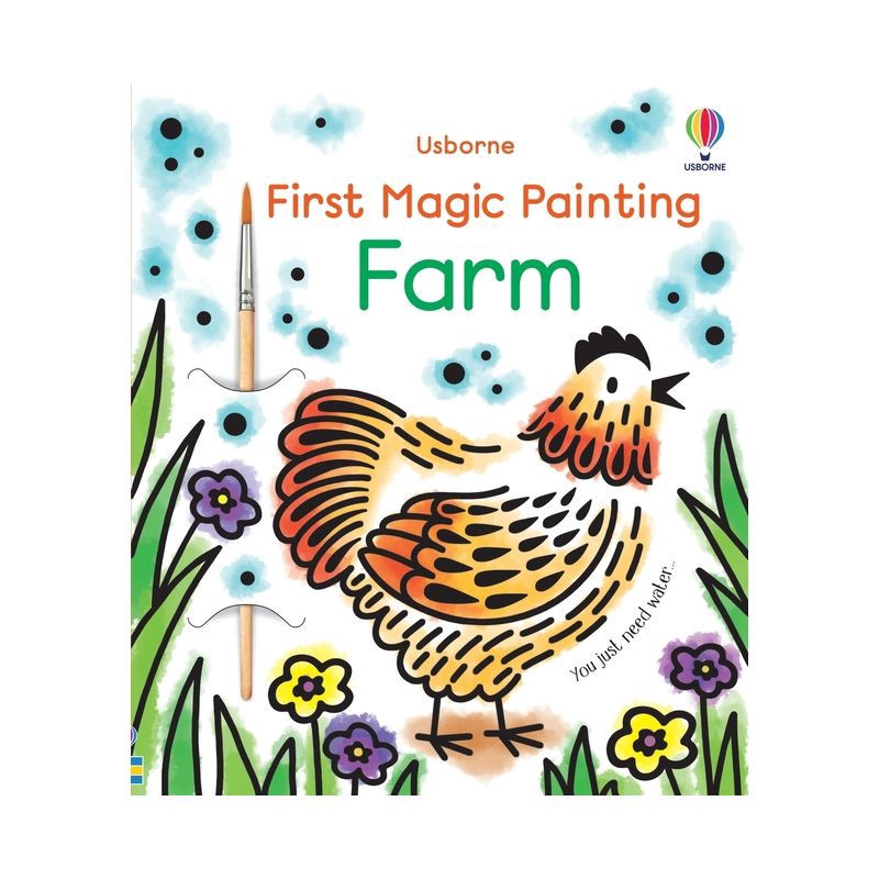 slide 1 of 1, Usborne Books First Magic Painting Farm - by Abigail Wheatley (Paperback), 1 ct