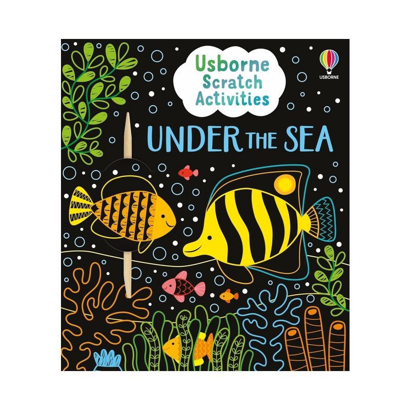 slide 1 of 1, Usborne Books Usborne Scratch Activities Under the Sea - by Rosie Dickins (Paperback), 1 ct