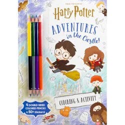 Studio Fun Wizarding World: Adventures in the Castle - (Color & Activity with Colored Pencils) by Delaney Foerster (Paperback)