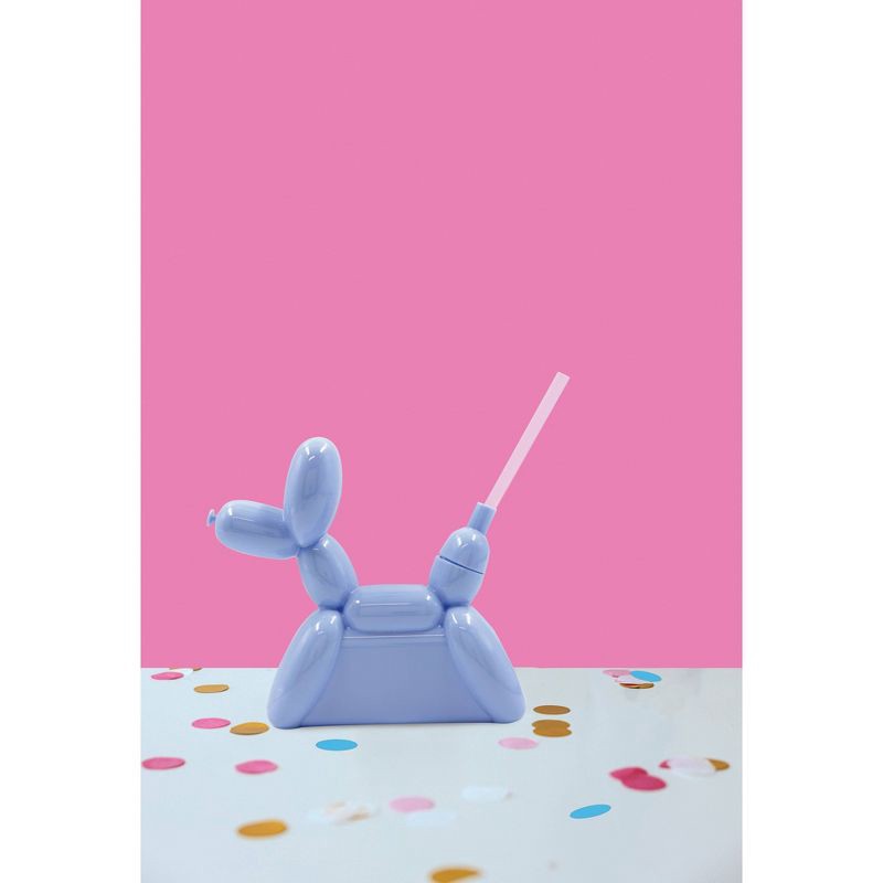 slide 5 of 7, NPW Everyday Gifting Balloon Dog Sipper 16 fl oz, 16 fl oz