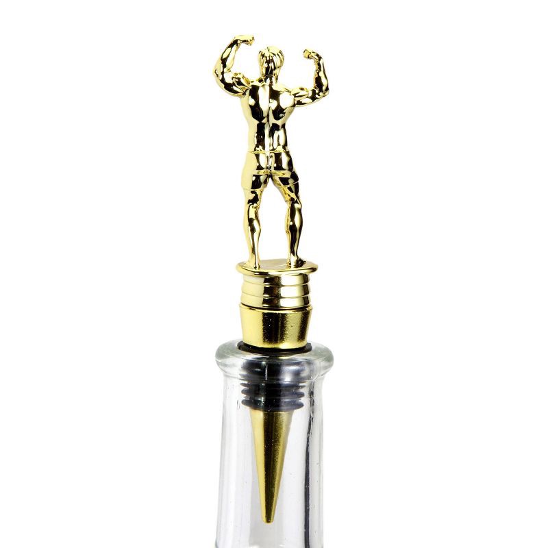 slide 1 of 4, Garven Trophy Style Wine Bottle Stopper, 1 ct