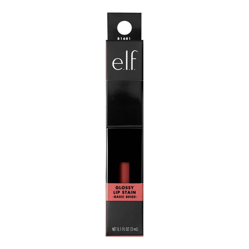 slide 7 of 8, e.l.f. Glossy Lip Stain - Basic Beige - 0.1 fl oz, 0.1 fl oz