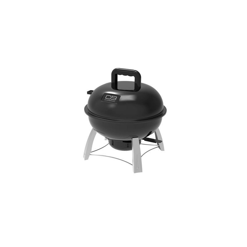 slide 2 of 5, Char-Broil 15" Portable Kettle Charcoal Grill 25309100 Black, 1 ct