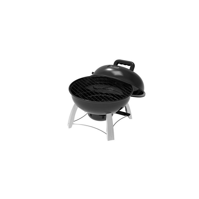 slide 3 of 5, Char-Broil 15" Portable Kettle Charcoal Grill 25309100 Black, 1 ct