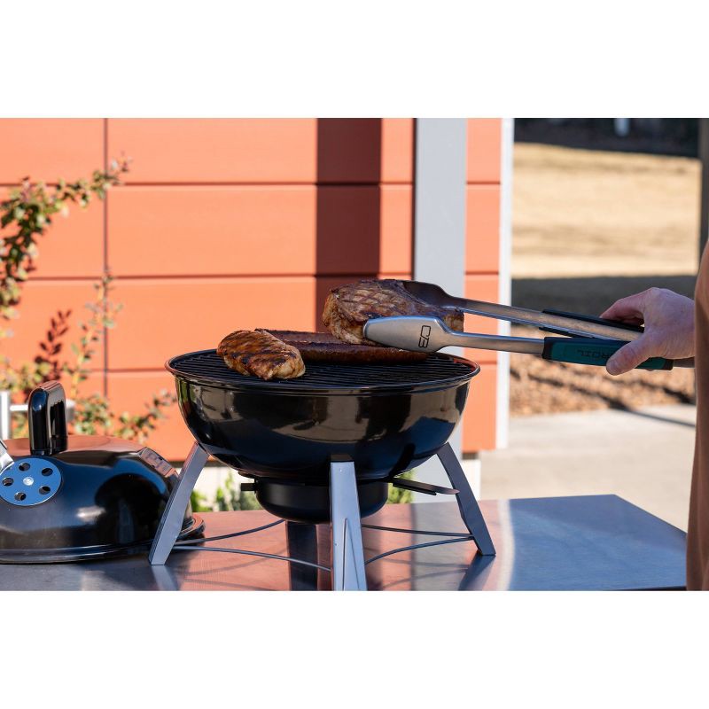 slide 5 of 5, Char-Broil 15" Portable Kettle Charcoal Grill 25309100 Black, 1 ct