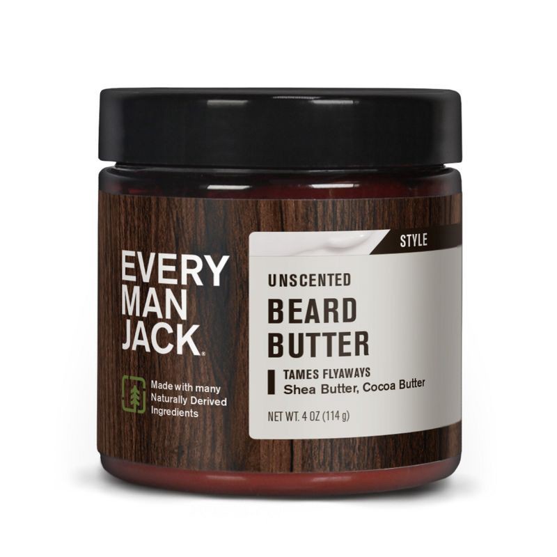 slide 2 of 12, Every Man Jack Beard Butter - Unscented - 4oz, 4 oz
