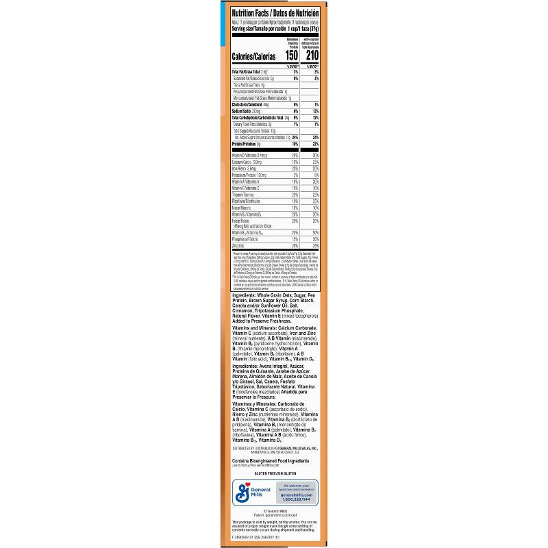 slide 2 of 8, Cheerios Protein Gluten Free Cinnamon Breakfast Cereal - 15oz, 15 oz