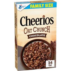 Cheerios Chocolate Oat Crunch Cereal - 24oz