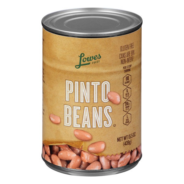 slide 1 of 1, Lowes Foods Pinto Beans - 15.5 oz, 15.5 oz