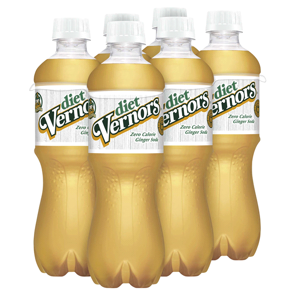 slide 12 of 21, Vernors Zero Sugar Ginger Soda, 6 ct; 1/2 liter
