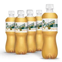 Vernors Zero Sugar Ginger Soda, 0.5 L Bottles, 6 Pack