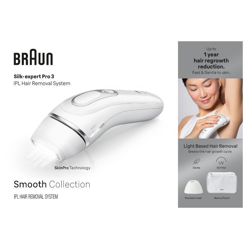 slide 2 of 11, Braun Silk-expert Pro 3 PL3120 IPL Hair Removal System, 1 ct