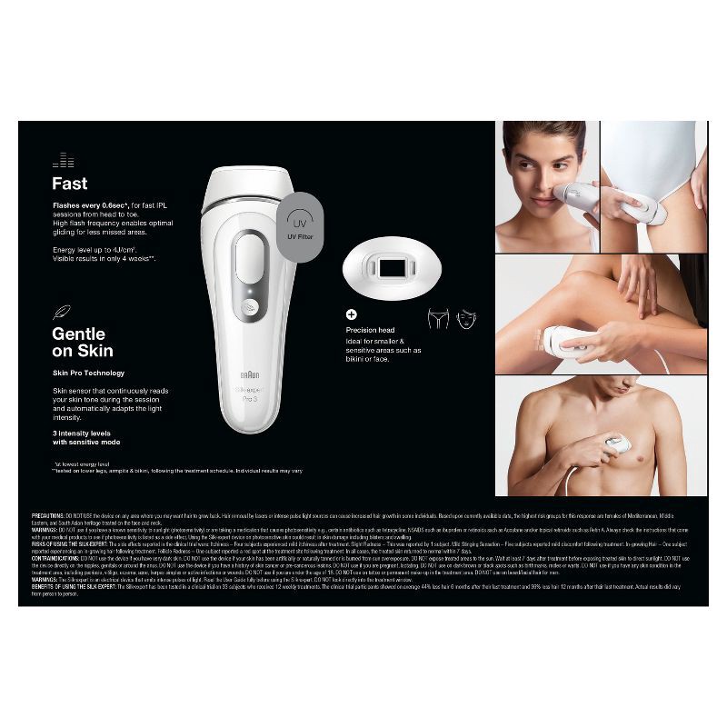 slide 3 of 11, Braun Silk-expert Pro 3 PL3120 IPL Hair Removal System, 1 ct