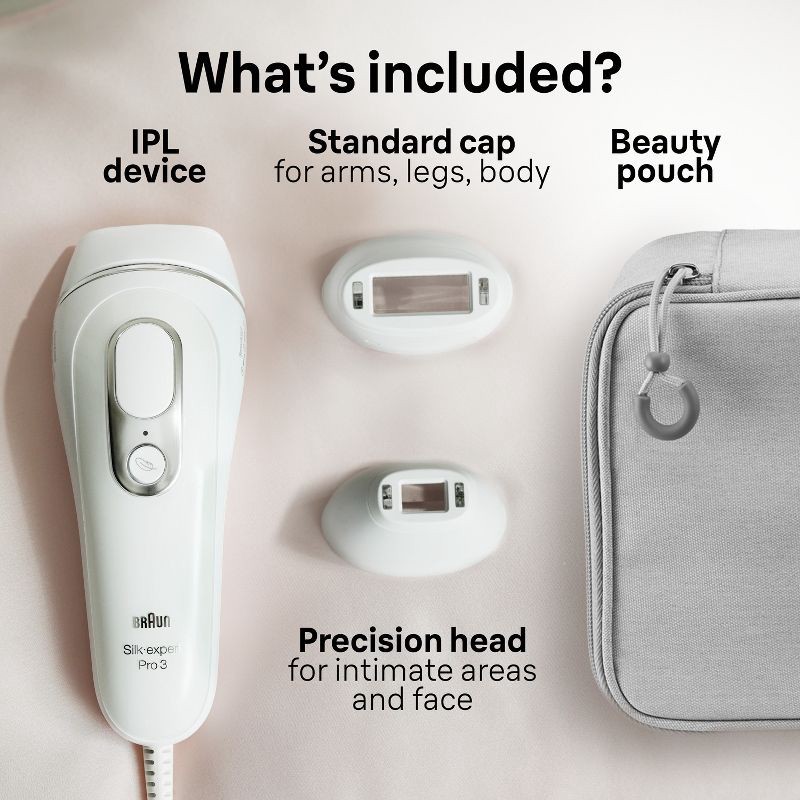 slide 5 of 9, Braun Silk-expert Pro 3 PL3120 IPL Hair Removal System, 1 ct