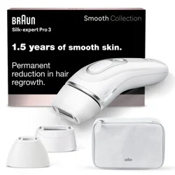 Braun Silk-expert Pro 3 PL3120 IPL Hair Removal System: For Legs, All Hair Types, Electric Powered