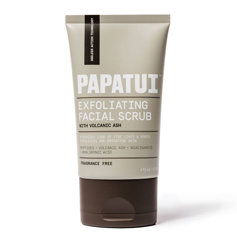 slide 2 of 9, Papatui Paraben-Free Men's Ageless Action Niacinamide and Hyaluronic Acid Face Exfoliating Scrub - Unscented - 4oz, 4 oz