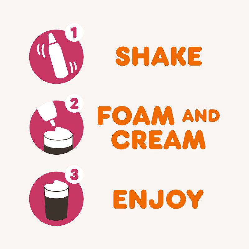 slide 7 of 14, Dunkin' Donuts Coffee Creamer Cold Foam Extra Extra Creamer - 14oz, 14 oz