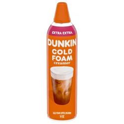 Dunkin' Donuts Coffee Creamer Cold Foam Extra Extra Creamer - 14oz