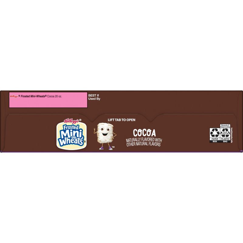 slide 10 of 11, Frosted Mini-Wheats Kellogg's Frosted Mini Wheats Cocoa Breakfast Cereal - 20oz, 20 oz