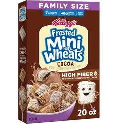 Frosted Mini-Wheats Kellogg's Frosted Mini Wheats Cocoa Breakfast Cereal - 20oz