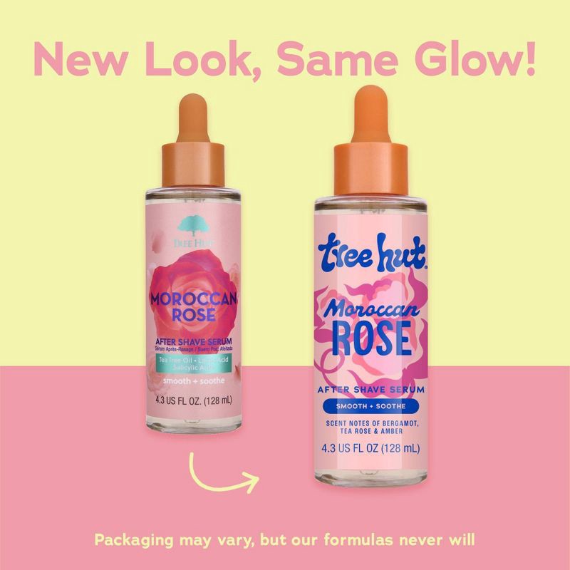 slide 2 of 10, Tree Hut Moroccan Rose After Shave Serum - 4.3 fl oz, 4.3 fl oz