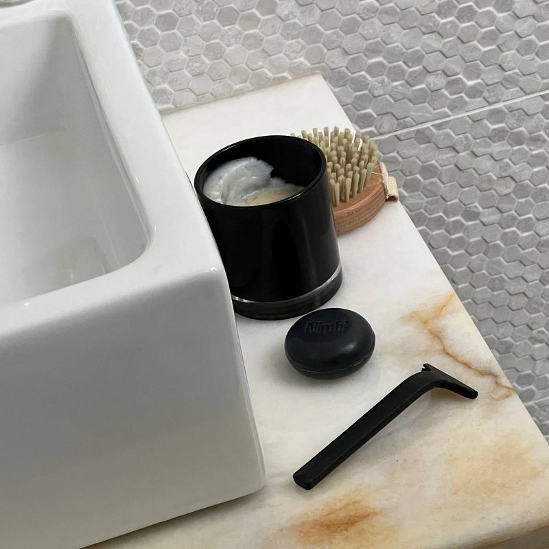 slide 8 of 11, Nimbi Shaving Puck - Slate - 1.7oz, 1.7 oz