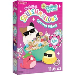 Kellogg's Squishmallows Breakfast Cereal - 11.6oz