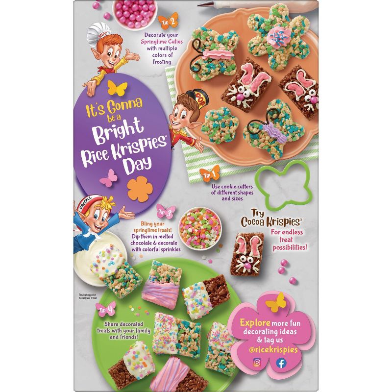 slide 4 of 10, Kellogg's Rice Krispies Spring Breakfast Cereal - 12.3oz, 12.3 oz