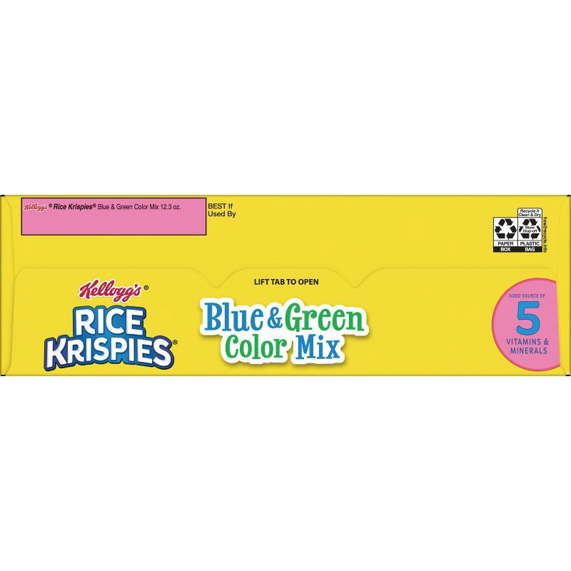 slide 7 of 10, Kellogg's Rice Krispies Spring Breakfast Cereal - 12.3oz, 12.3 oz
