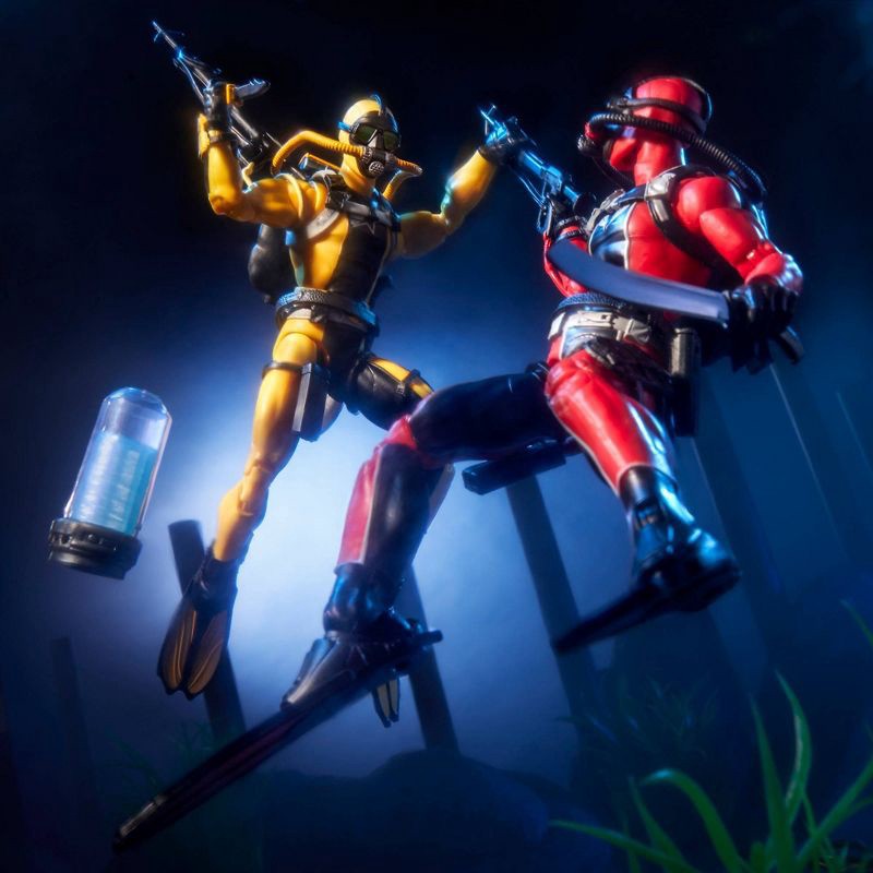 slide 9 of 10, G.I. Joe Classified Series #169, G.I. Joe Diver Vs. Cobra Diver Action Figure, 1 ct