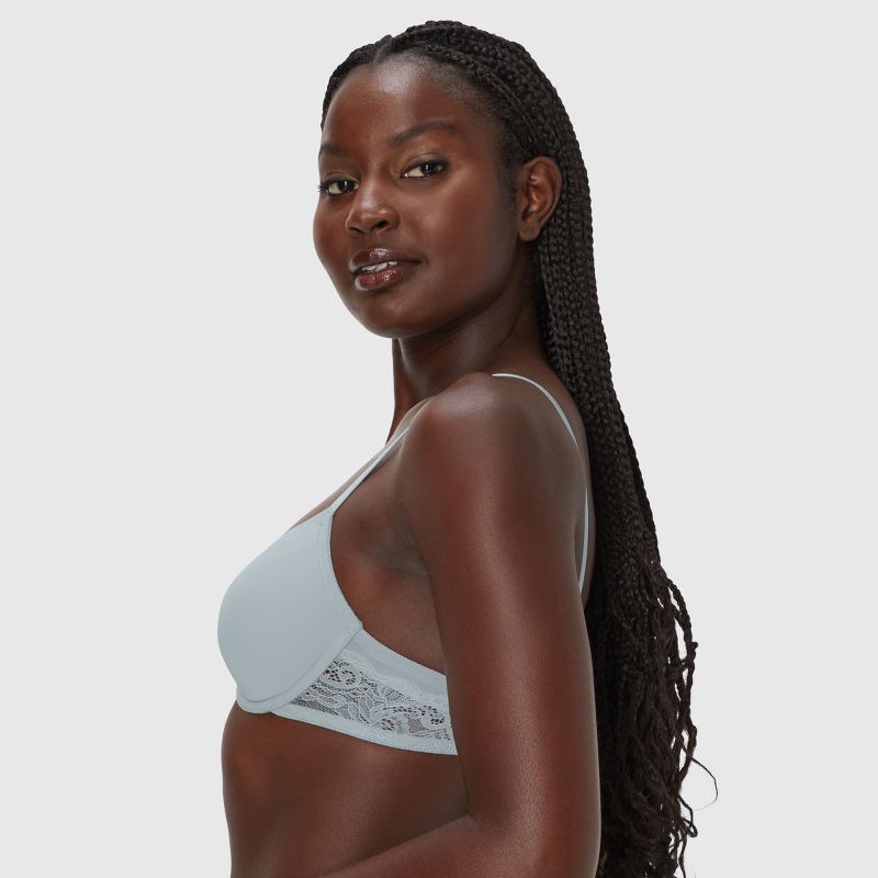 slide 7 of 8, Maidenform Women's 2pk Push-Up Bra - Salty Pepper Gray/Navy 36B, 2 ct