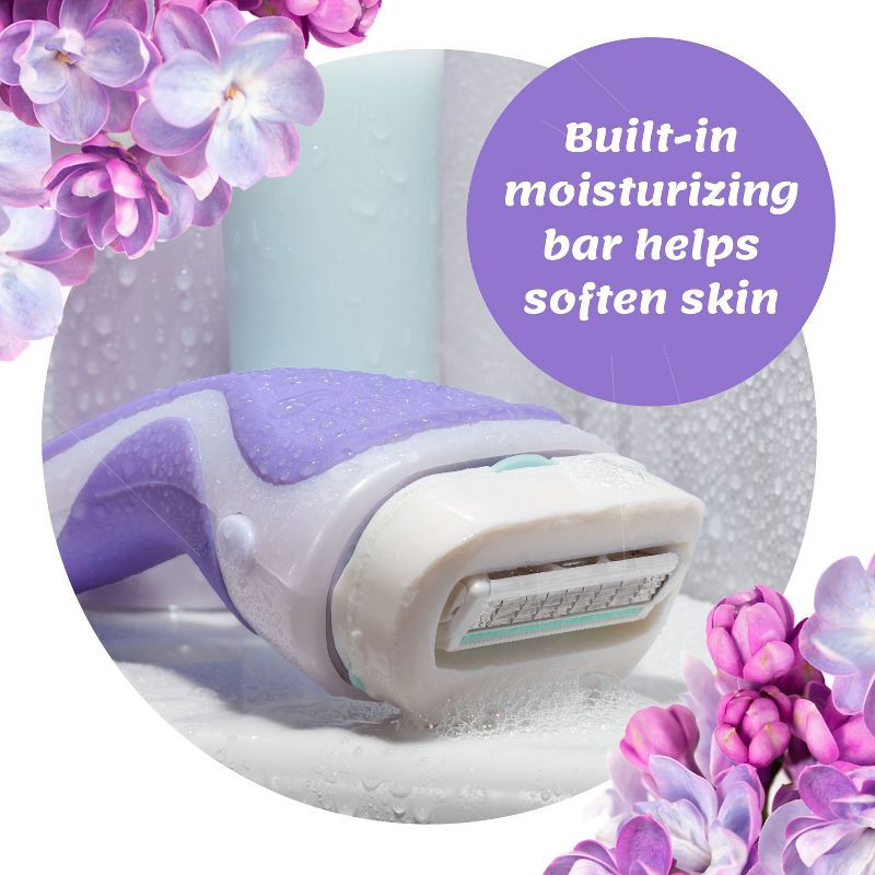 slide 5 of 7, Schick Intuition Women's 4 Blades Reusable Captivating Razor Kit - 3ct, 3 ct