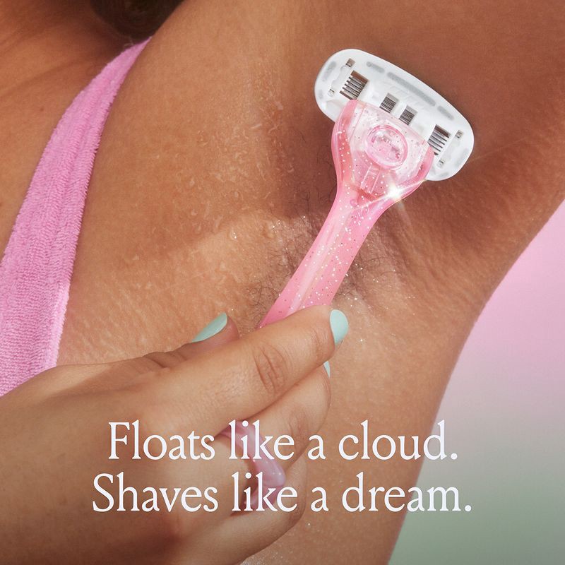 slide 9 of 11, Billie Handle with Magnetic Holder Women 5 Blade Refills Reusable Razor, 1 ct