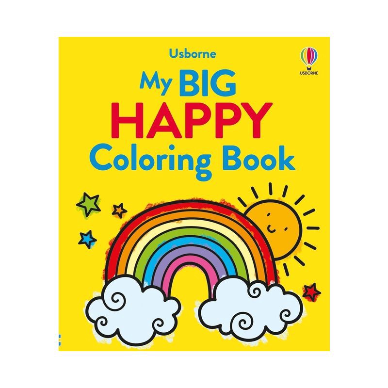 slide 1 of 1, Usborne Books My Big Happy Coloring Book - (My Big Coloring) by Alice James (Paperback), 1 ct