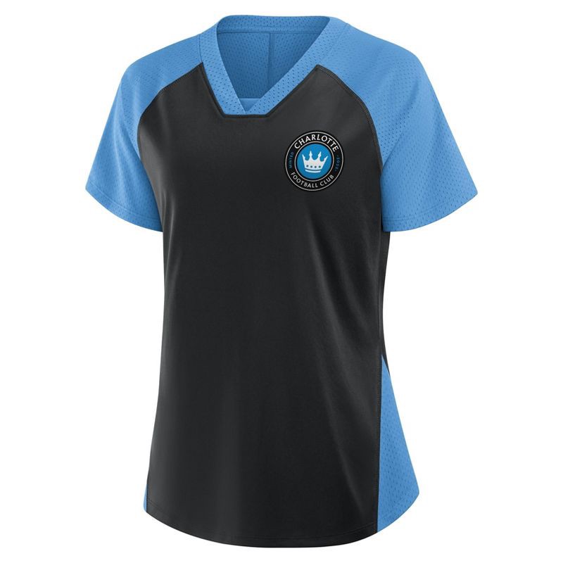 slide 2 of 3, MLS Charlotte FC Women's Striker Jersey - XXL, 1 ct