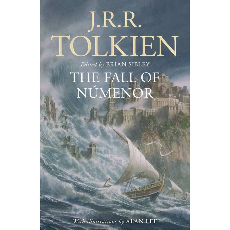 slide 1 of 3, Harper Collins The Fall of Numenor - by J. R. R. Tolkien (Paperback), 1 ct