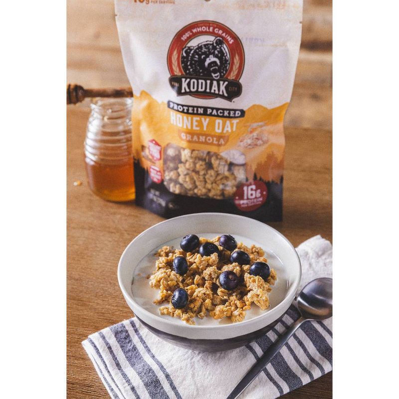 slide 2 of 7, Kodiak Cakes Kodiak Protein-Packed Honey Oat Granola - 11oz, 11 oz