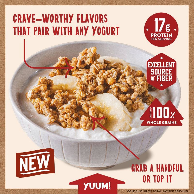 slide 4 of 7, Kodiak Cakes Kodiak Protein-Packed Cookie Butter Oat Granola - 11oz, 11 oz