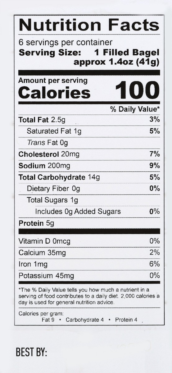 slide 4 of 5, Bantam Bagels egg chipotle pepper jack plain bagel bites, 8.4 oz