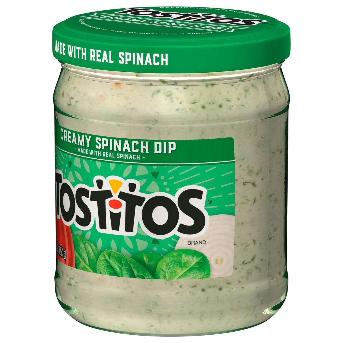 slide 5 of 14, Tostitos Dip Creamy Spinach - 15 oz, 15 oz