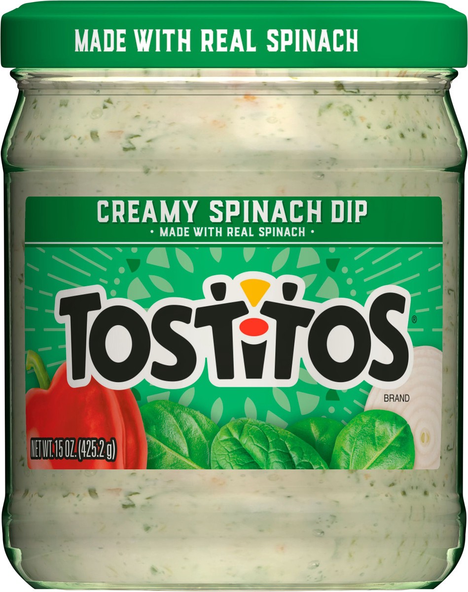 slide 3 of 14, Tostitos Dip Creamy Spinach - 15 oz, 15 oz