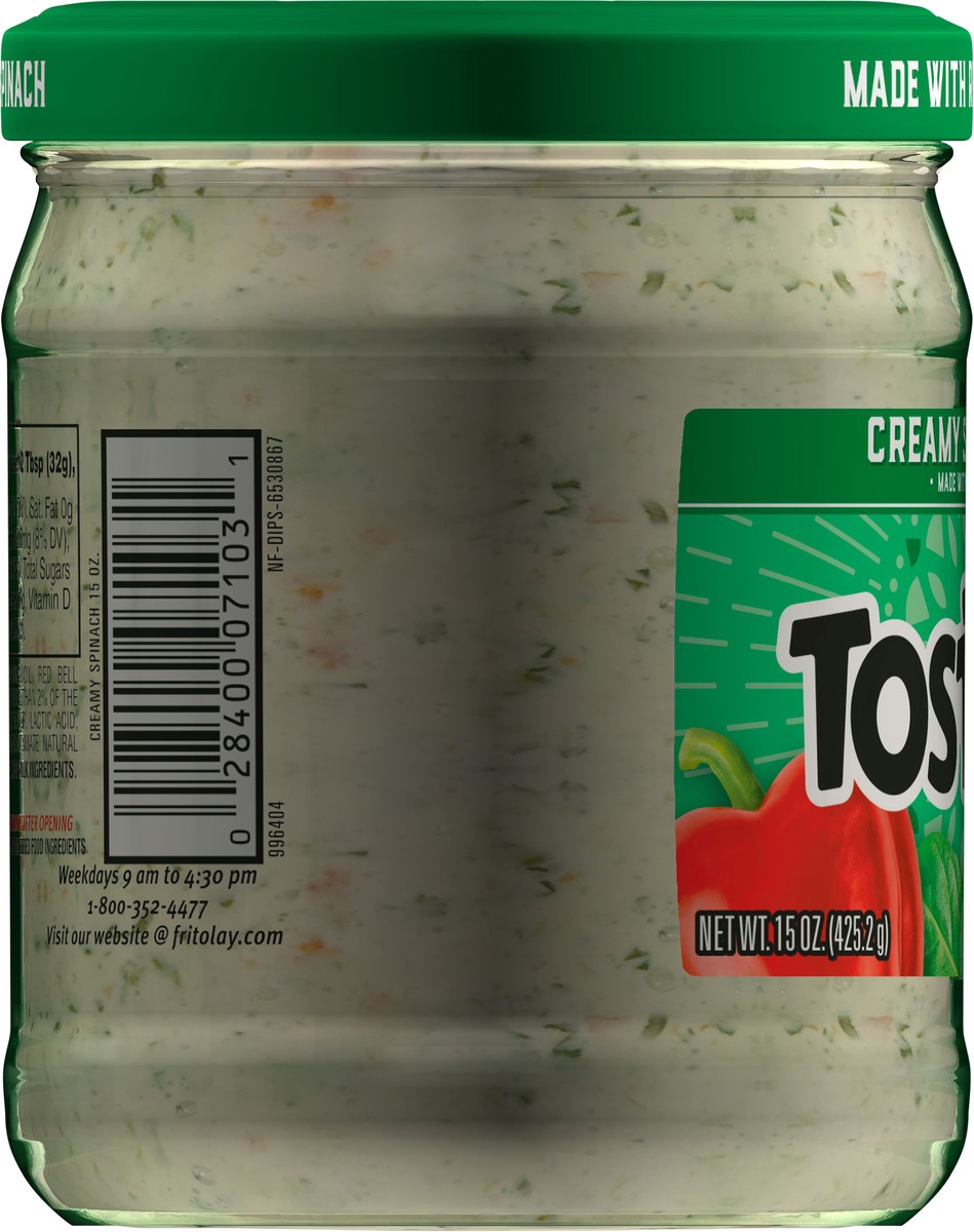 slide 12 of 14, Tostitos Dip Creamy Spinach - 15 oz, 15 oz