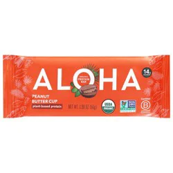 Aloha Organic Peanut Butter Cup Protein Bar - 1.98 oz