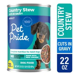 Pet Pride Cuts In Gravy Country Stew